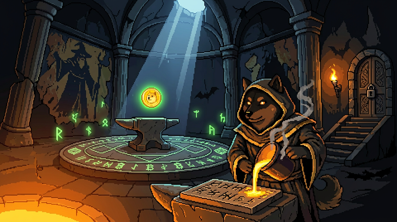 The Progenitor forges the first dogeBTC block