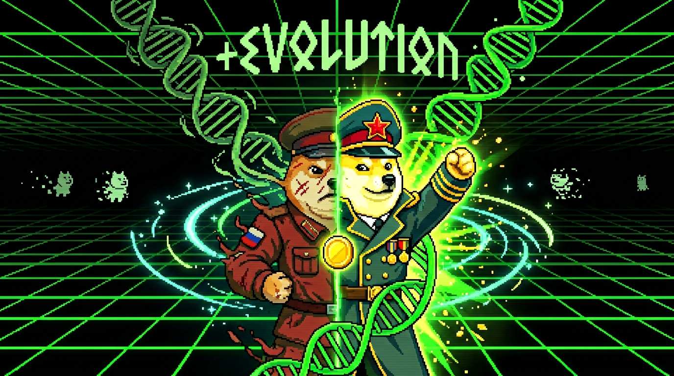 A Russia doge transforms from Gen 3 to Gen 4