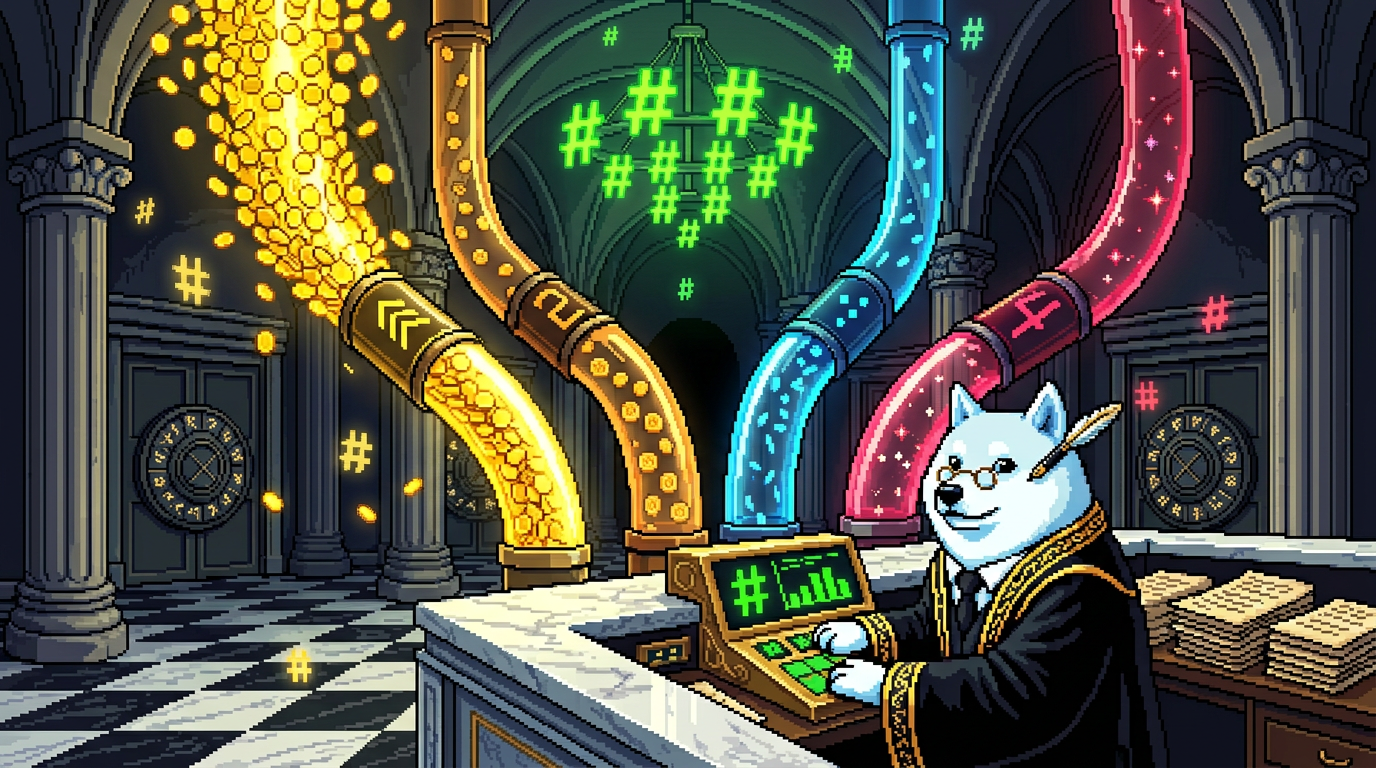 The Gringotts Banker at the central payout hub